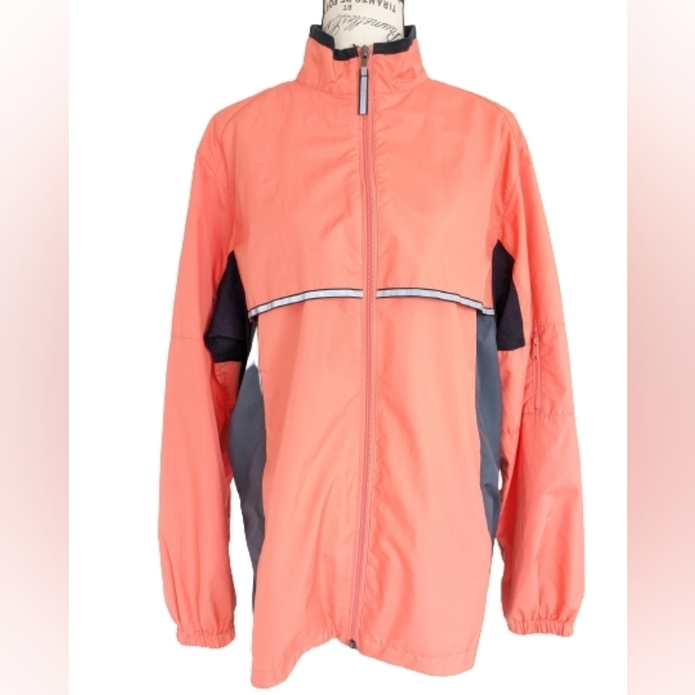 MEC women's peach windbreaker jacket size XL